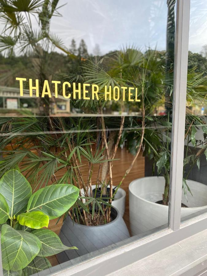 Thatcher Hotel Hopland المظهر الخارجي الصورة